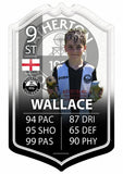 A4 FIFA CARD - PERSONALISED