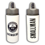 ALUMINIUM HANDLED WATER BOTTLE 650ml - ANY LOGO/NAME/DESIGN