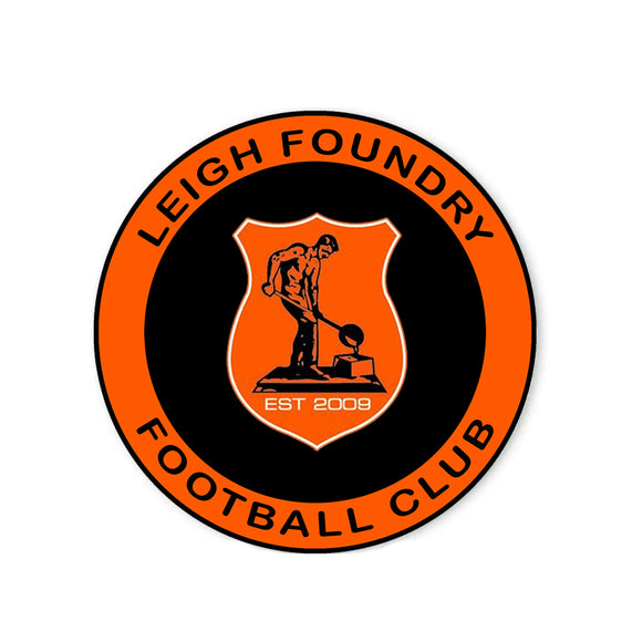 LEIGH FOUNDRY F.C. MOUSE PAD/MAT (20cm diameter; 5mm thick)