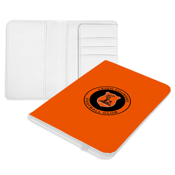 LEIGH FOUNDRY F.C. PERSONALISED PASSPORT COVER