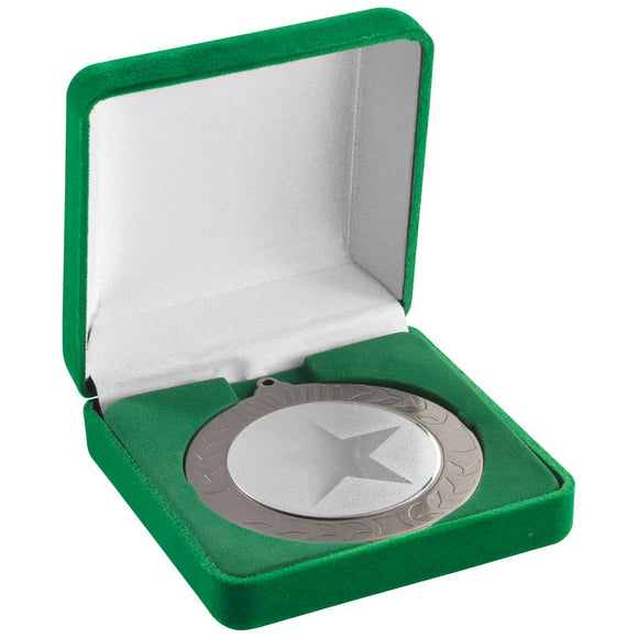 DELUXE GREEN MEDAL BOX