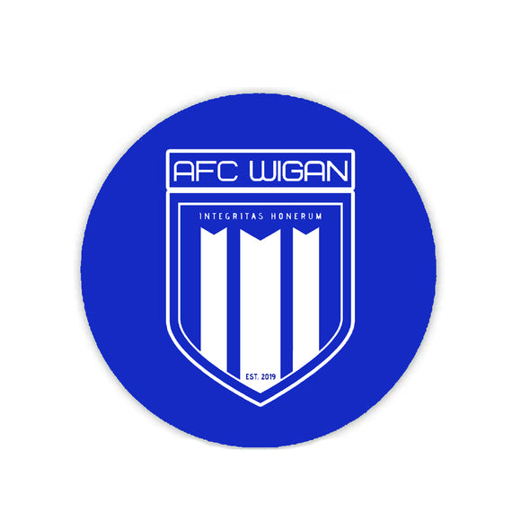 WIGAN AFC MOUSE PAD/MAT (20cm diameter; 5mm thick)