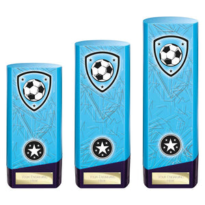 PRIME FOOTBALL AWARD - BLUE - 3 SIZES