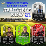 A4 FIFA CARD - PERSONALISED