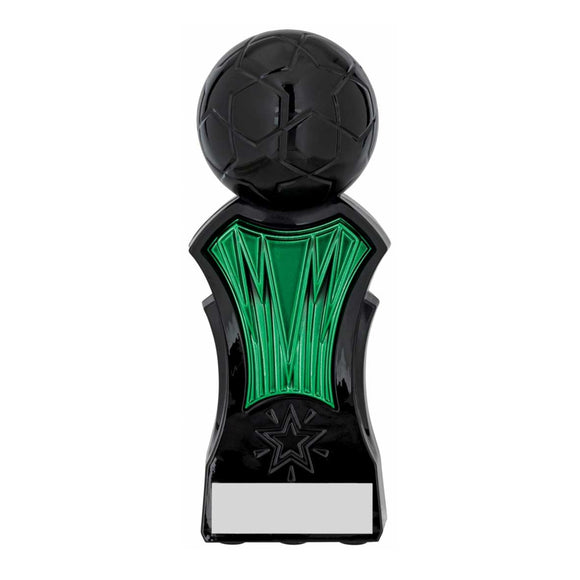 STRIKE FORCE FOOTBALL AWARD BLACK/GREEN - 4 SIZES