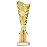 GOLD PLASTIC TITAN CUP ASSEMBLED ON MARBLE (1in CEN)