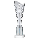 SILVER PLASTIC TITAN CUP ASSEMBLED ON MARBLE (1in CEN)