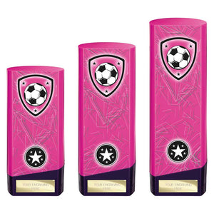 PRIME FOOTBALL AWARD - PINK - 3 SIZES