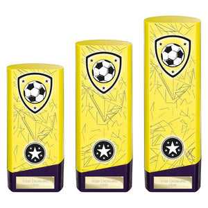 PRIME FOOTBALL AWARD - YELLOW - 3 SIZES