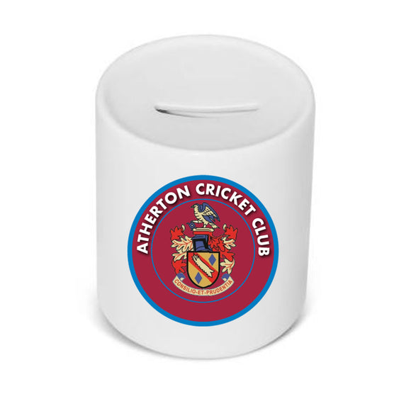 ATHERTON CRICKET CLUB 10oz MONEY BOX