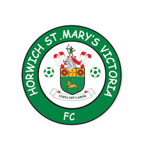 HORWICH ST MARY'S VICTORIA F.C. MOUSE PAD/MAT (20cm diameter; 5mm thick)