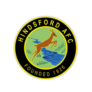 HINDSFORD F.C. MOUSE PAD/MAT (20cm diameter; 5mm thick)