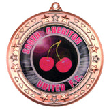 TRI STAR MEDAL (2in CENTRE)