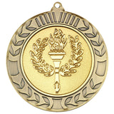 WREATH MEDAL (2in CENTRE)