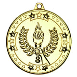 VICTORY TORCH 'TRI STAR' MEDAL