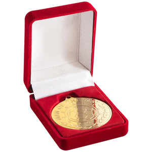 DELUXE RED MEDAL BOX
