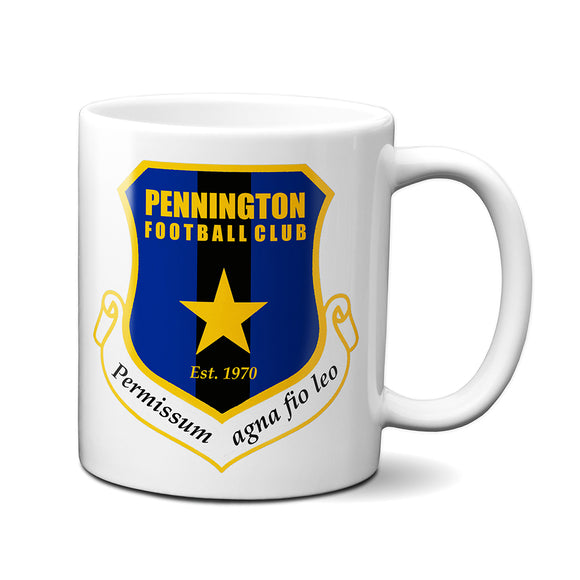 PENNINGTON F.C. 11oz WHITE MUG
