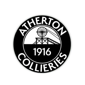 ATHERTON COLLIERIES MOUSE PAD/MAT (20cm diameter; 5mm thick)