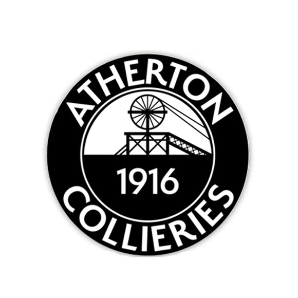 ATHERTON COLLIERIES MOUSE PAD/MAT (20cm diameter; 5mm thick)