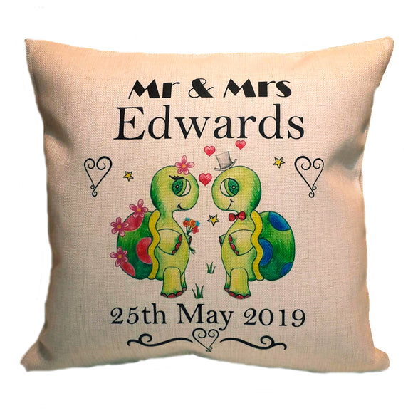 PERSONALISED LINEN GIFT CUSHIONS (40cm x 40cm)