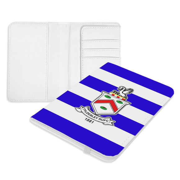 TYLDESLEY RUFC PERSONALISED PASSPORT COVER
