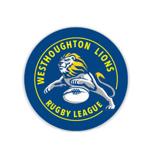 WESTHOUGHTON LIONS MOUSE PAD/MAT (20cm diameter; 5mm thick)